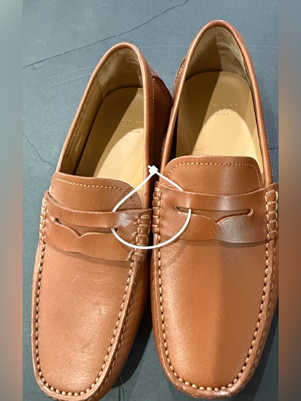 Bally Men's Brown Leather Penny Loafers